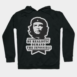 realistic che guevara Hoodie